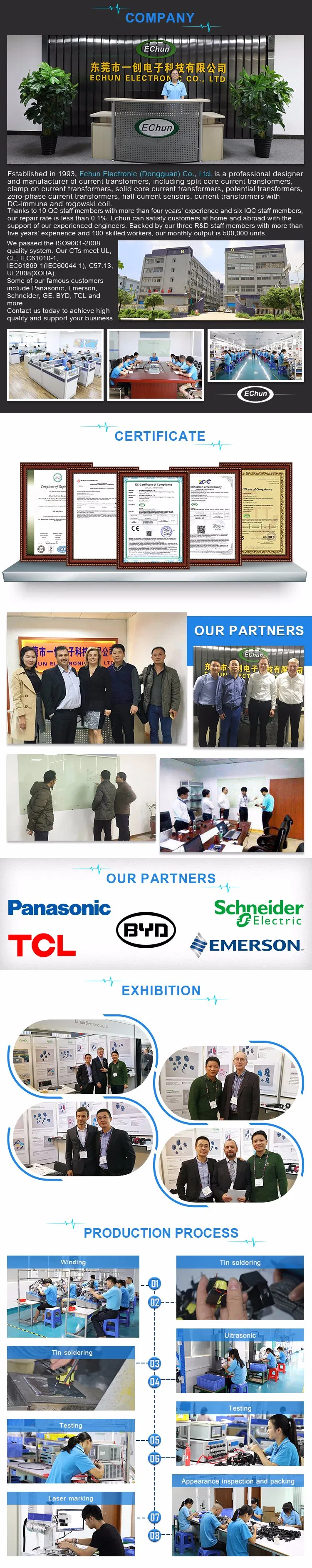 0.5~2000A Electrical Control Current Transformer for Battery Banks Factory Price CT