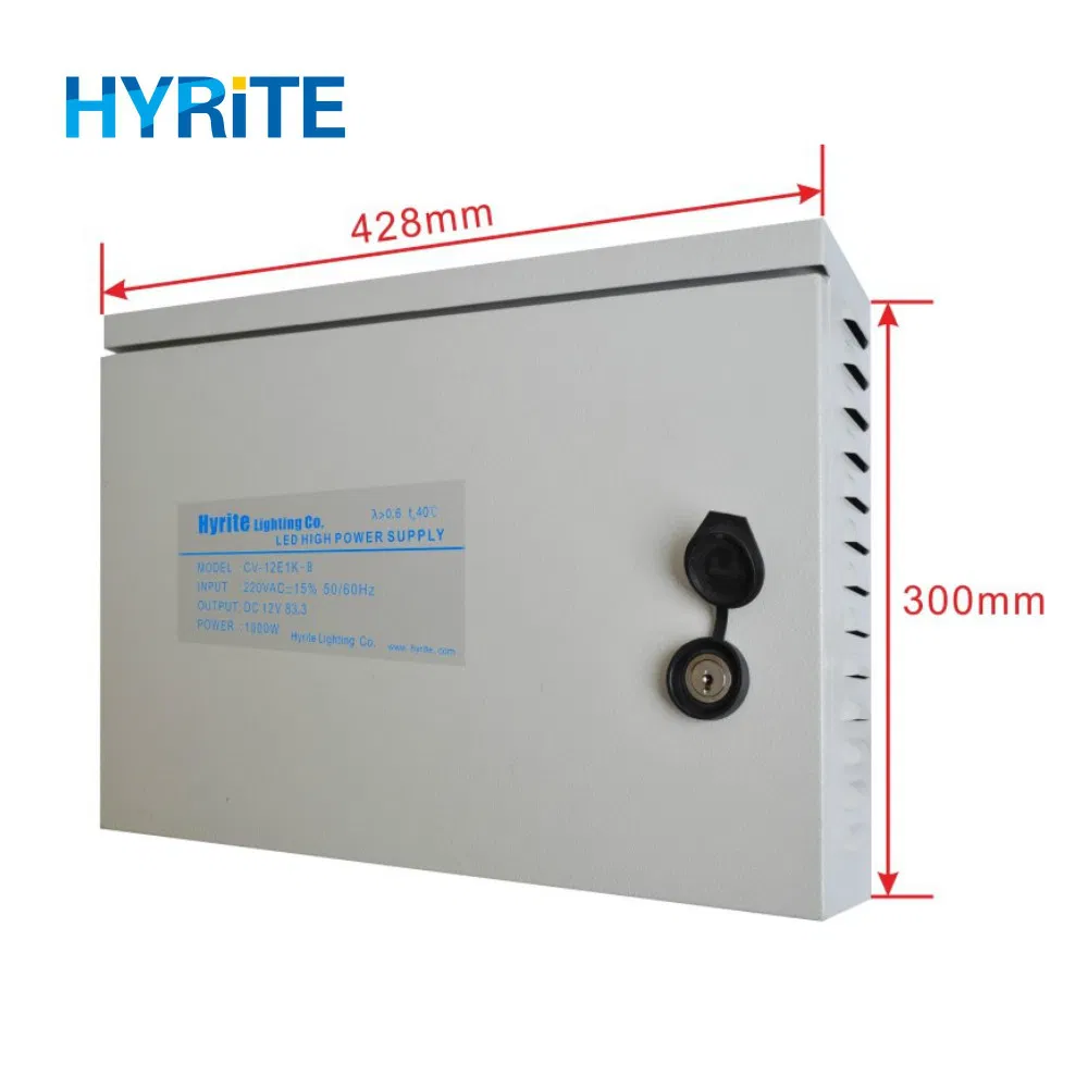 1000W 24V High Power Rainproof LED Driver for Outdoor Signage