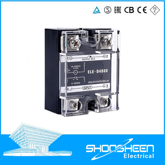 100A Single Phase DC-DC SSR Solid State Relay, SSR Relay, SSR- 100dd