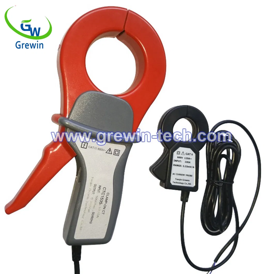 100mA Output High Frequency Current Transformer Clamp Probe