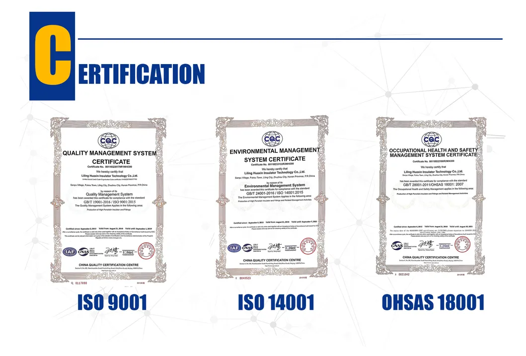 126kv Hollow Core Porcelain Insulators