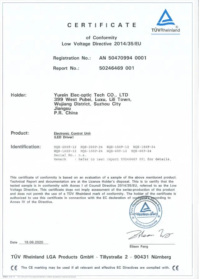 200W 5/7 Years Warranty LED Power Supply with High Efficiency Pfc LED Driver