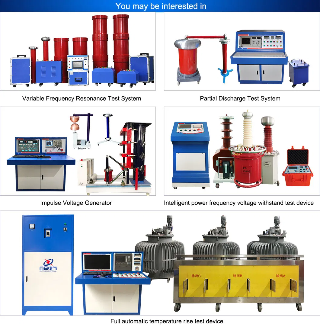2020 Newest Smart Touch Withstand Voltage Testing Equipment/ Voltage Transformer