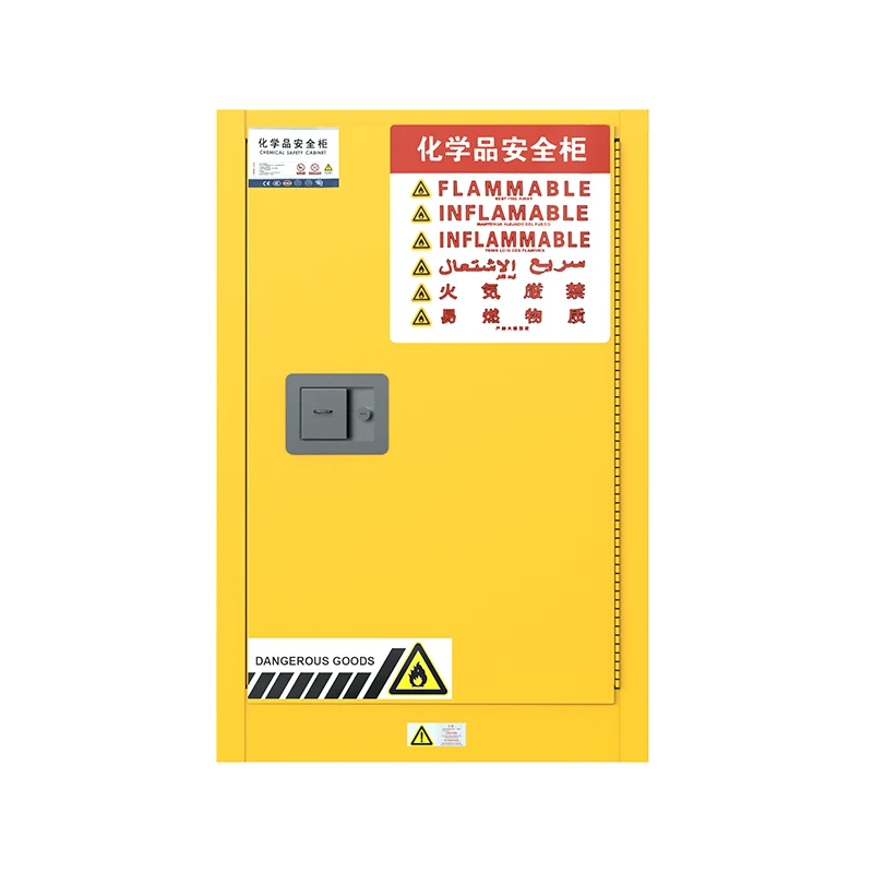 How Does a 12 Gallon Flammable Liquid and Chemicals Safety Storage Cabinet Improve Workplace Safety?