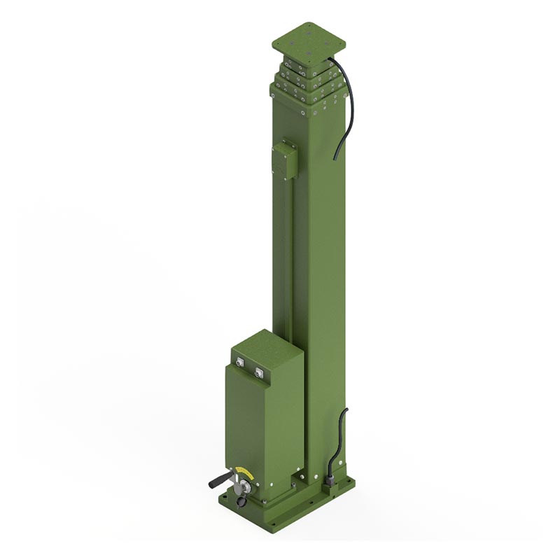How Does Cable Built Inside Electric Mast Improve Marine Equipment Performance?