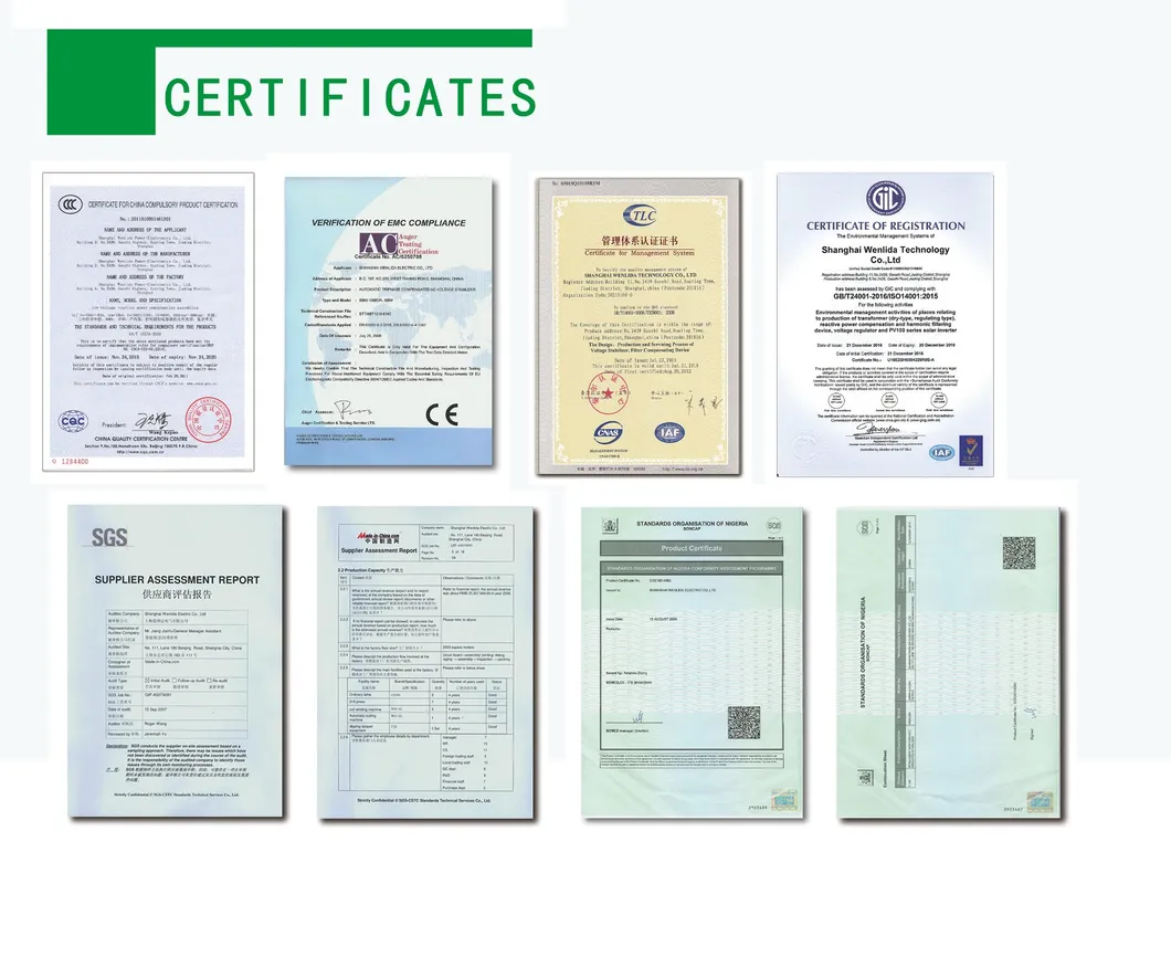 225kVA Compensating Automatic Voltage Regulator AVR SBW