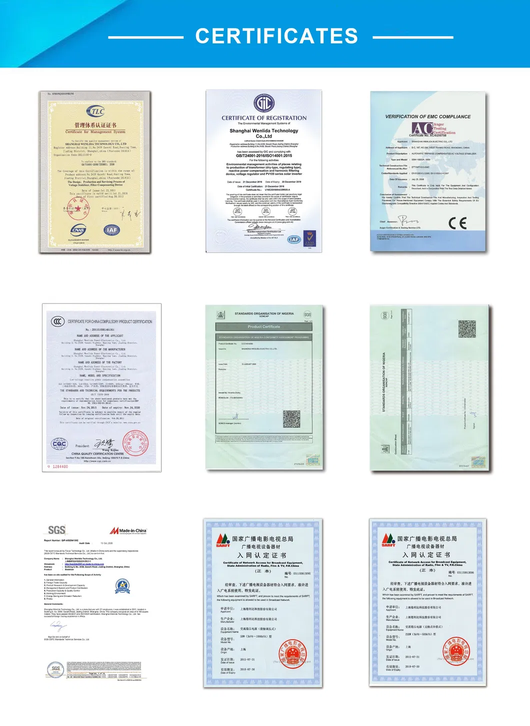 225kVA Stabilizer Transformer Integrated Machine SBW-Sg Constant Voltage Transformer