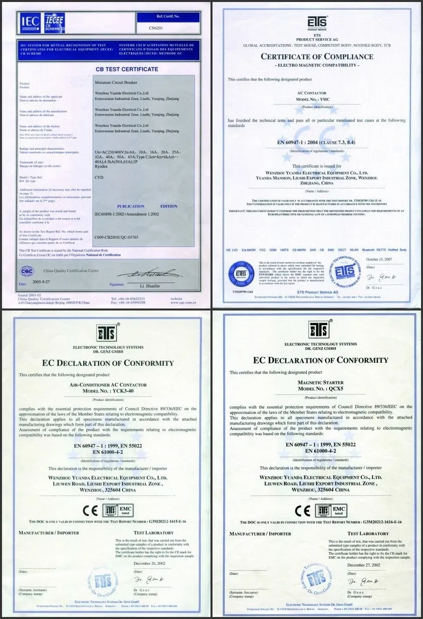 3 Fase AC Contactor LC1 D0910 AC Contactor