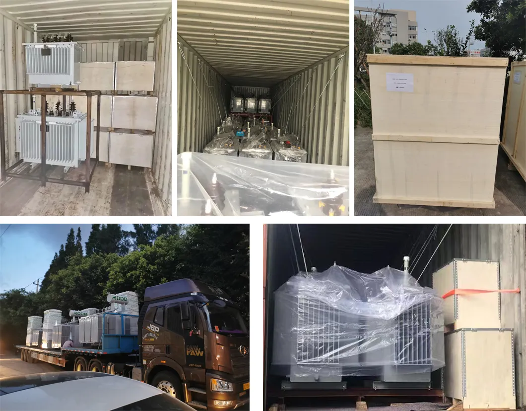 30kv Pole Mounted Power Transformer 300kVA Oil Immersed Type