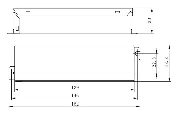 30W UL TUV CCC CE Dimmable Constant Current LED Power Driver