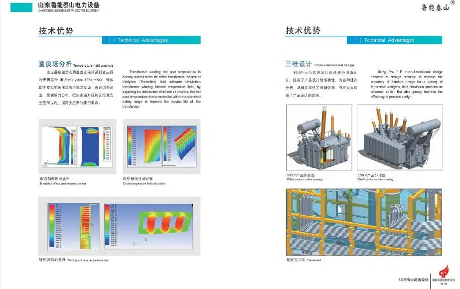 3300kVA 10 (35) Kv Cbw Series Oil-Immersed Transformer in Box-Type Substation (European style)