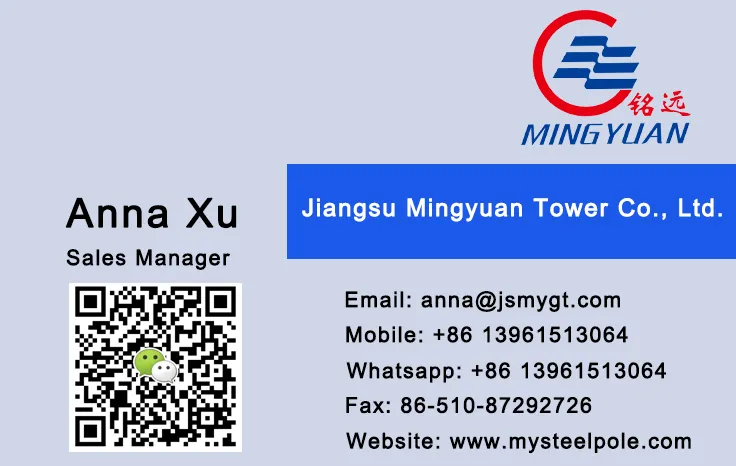 400kv Octagonal Tapered Power Transmission Tower