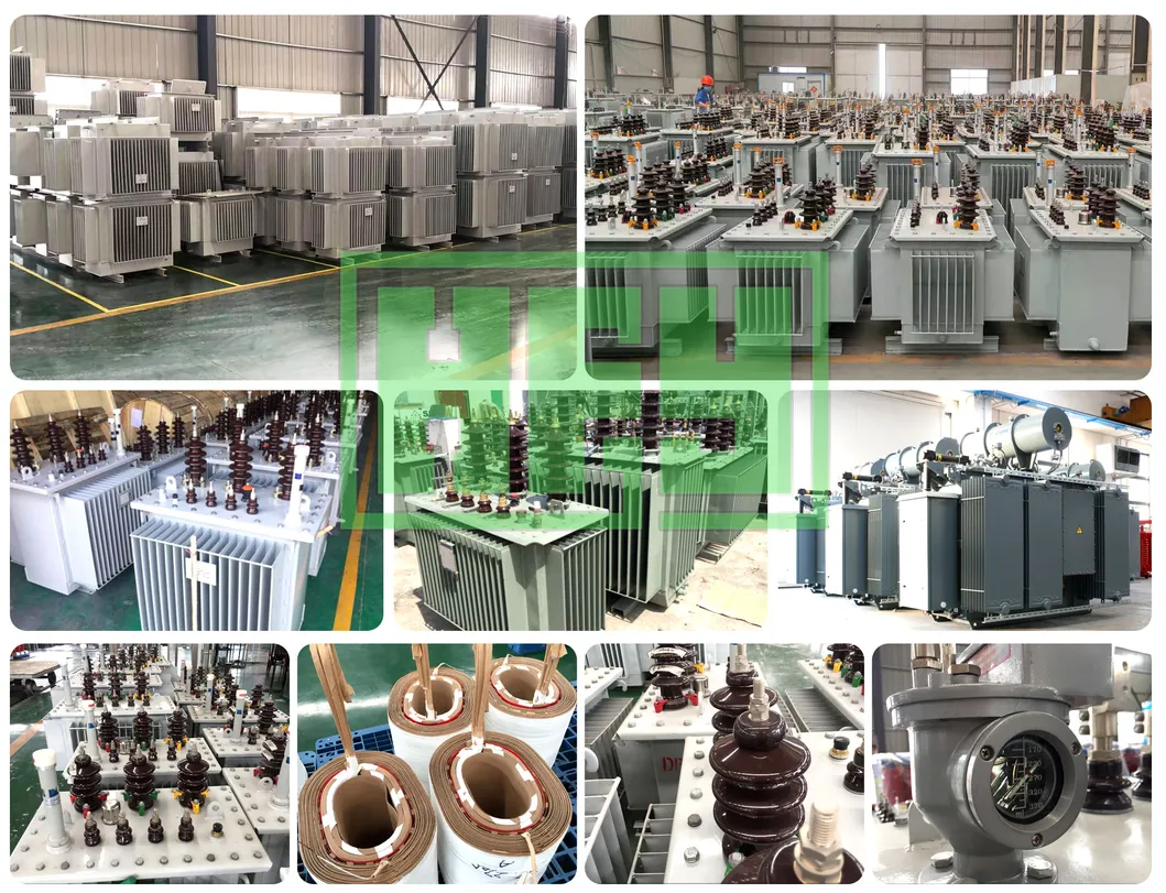 50kVA 100kVA 125kVA 160kVA 200kVA 250kVA 315kVA 400kVA 11/0.4kv Oil Immersed Type 3 Phase Electric Distribution Transformer