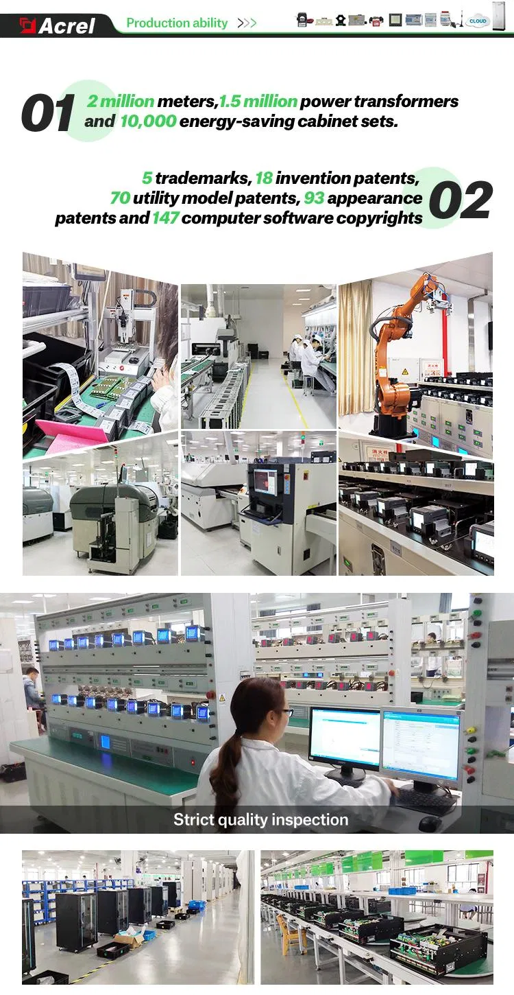 Acrel Am2se Series Medium Voltage Substation Protection Relay for Monitoring Substation Working Conditions with Alarm