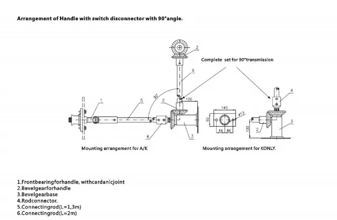 Air Insulated Indoor 1250A Load Break Switch
