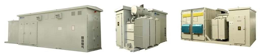 Box Type Substation Used for Wind Power Generation, 3600 kVA 37 Kv