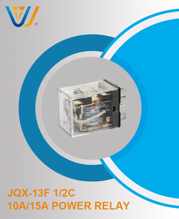 China Jqx-13f 10A OEM 12V Relays Breaker with Dust Cover