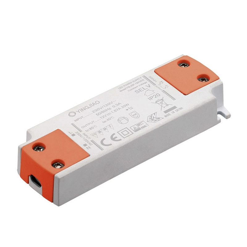 China Made Ultra Thin Power Supply Constant Current 20W 350mA 500mA 700mA LED Driver