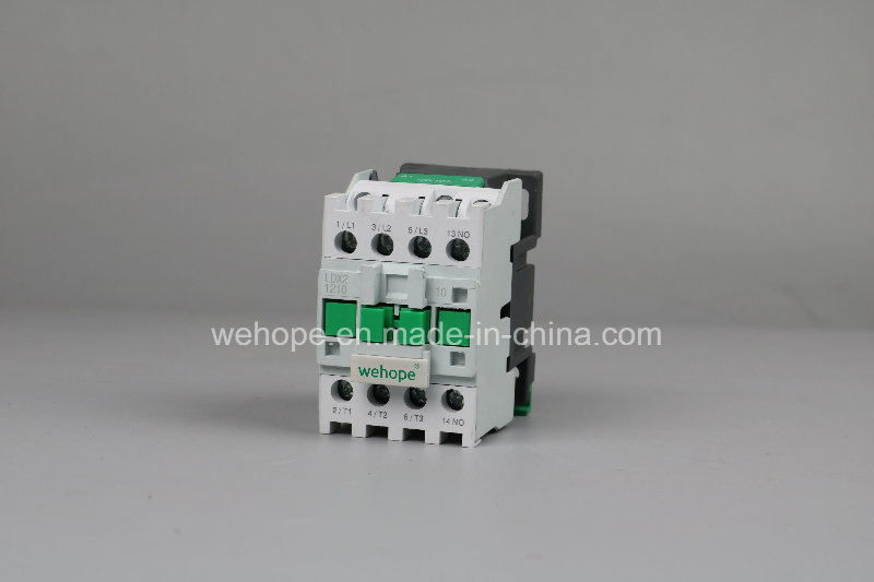 Cjx2-1210 (LC1- D12 ) AC Contactor Magnetic Contactor White Kind