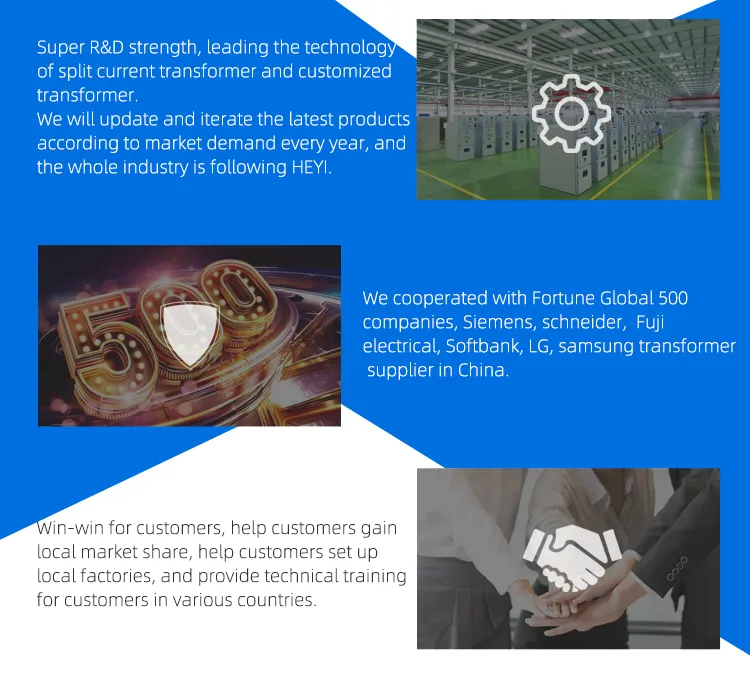 Clamp on Current Transformers with Heyi Asct Kct-6 5A/2.5mA Cl: 0.5
