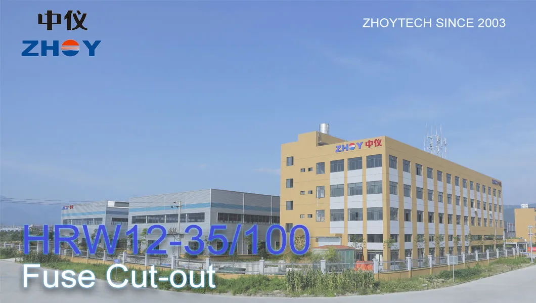 Class 2 35kv 100A Voltage Polymer Fuse Cutout for Pole