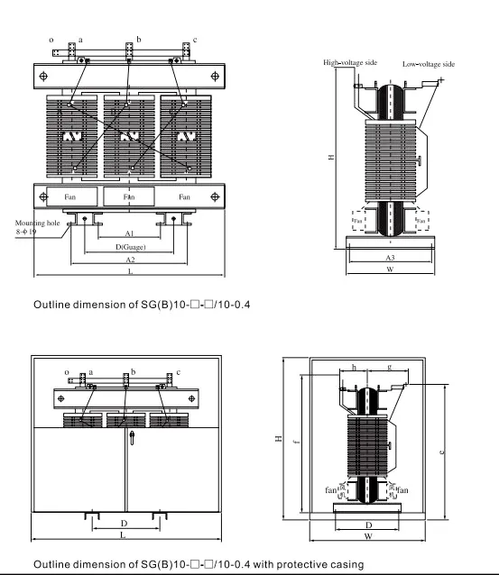 Competitive Quality 35kv 2000kVA Dry Type Power Transformer, Industrial Grade Three-Phase Transformer, Welcome to Inquire