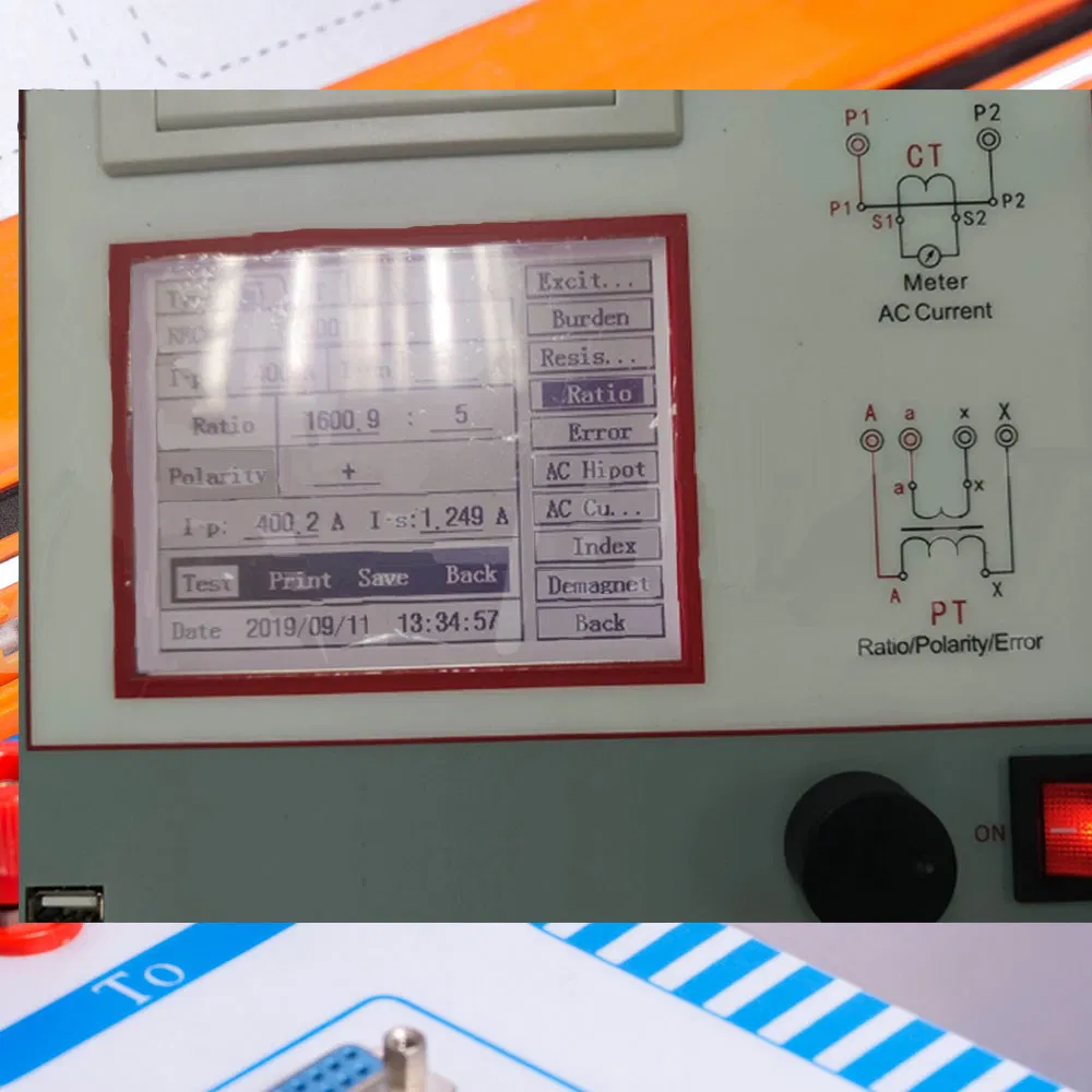 Comprehensive Transformer Tester Series Transformer Tester Vt CT PT Tester