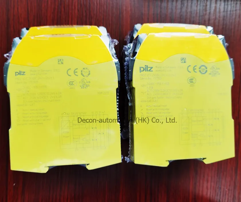 Decon Pilz 751105/750105 Safety Relay for Time Monitoring