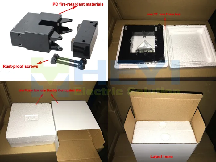 Dp-812 Split Core Current Transformer with 500-2000A/5A Cl0.5