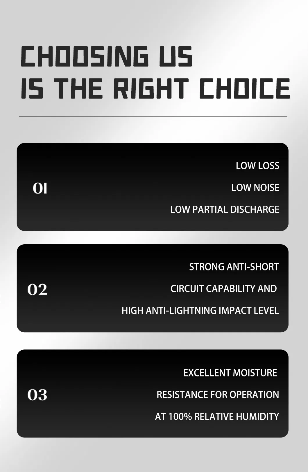 Dry Type Distribution Transformer with Temperature Control System