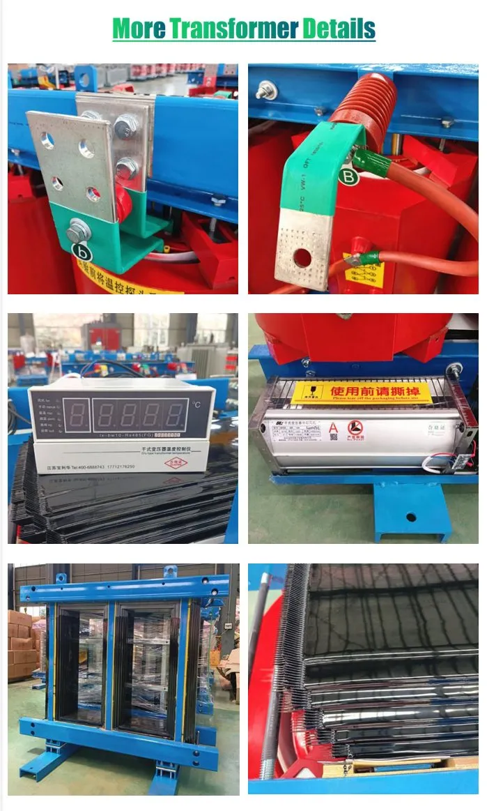 Dry Type Transformer 3 Phase 31500V Power Transformer 2mva