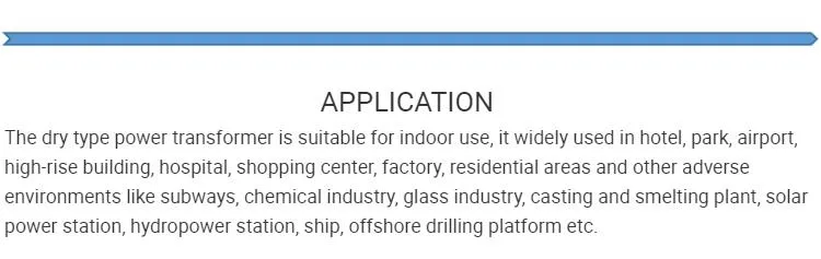 Dry Type Transformer 3 Phase 31500V Power Transformer 2mva