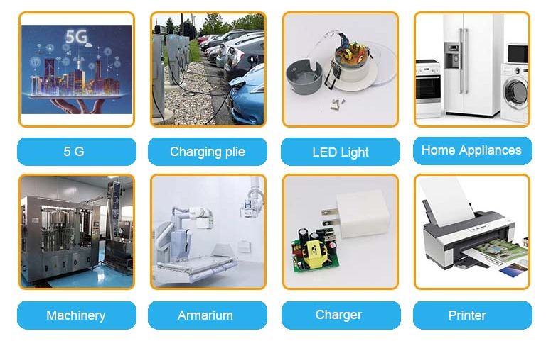 EI28-54 Low Frequency/Epoxy Resin Encapsulated /Laminated Electronic Transformer for Power Supply