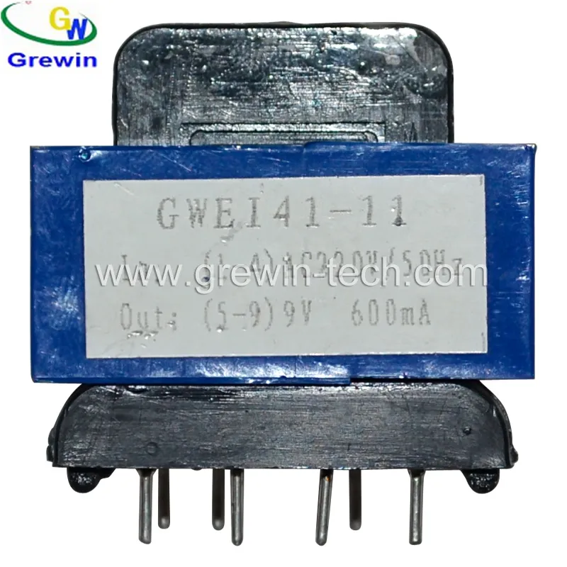 Ei41 Pin Type Low Frequency Transformer, PCB Mounting Transformer
