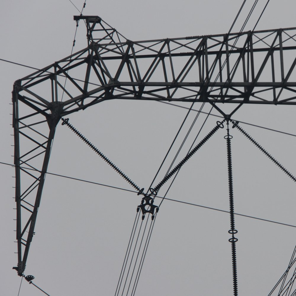Electrical Power Structure 230kv Transmission Line Steel Tower