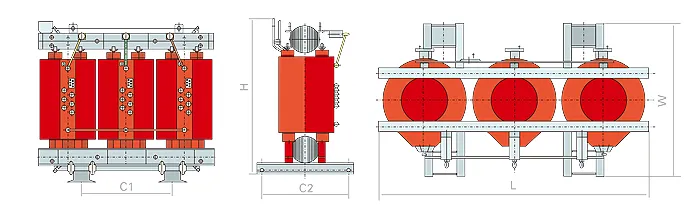 Epoxy Resin Casting 11kVA Dry Type Transformer