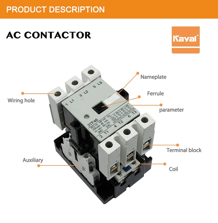 Free Sample Price Reasonable 3TF42 3TF46 Electric Contactor