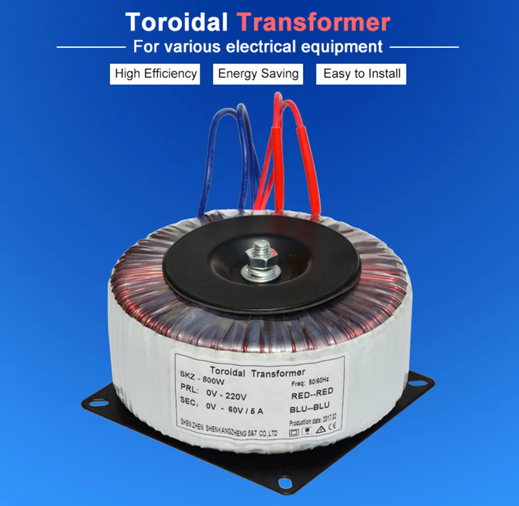 High Efficency 240V 12V Toroidal Transformer