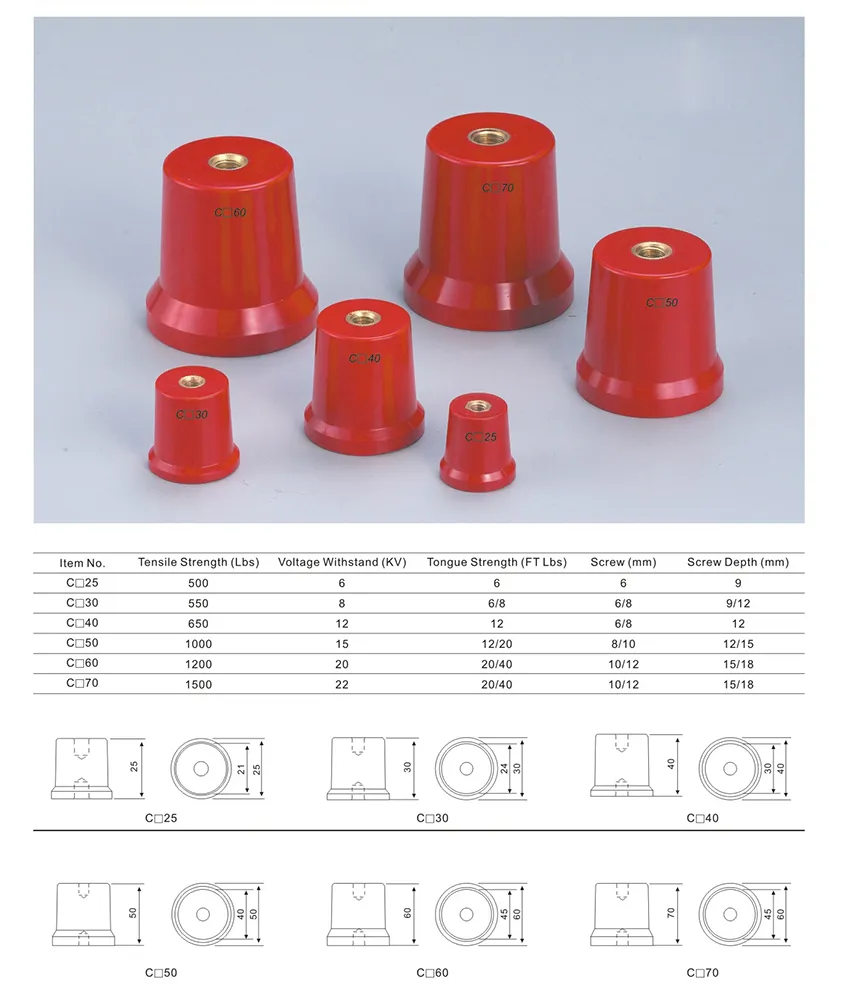 High Quality DMC/SMC Models Copper Bus Bar Insulator Low Voltage Busbar Support Insulator China Manufacturer
