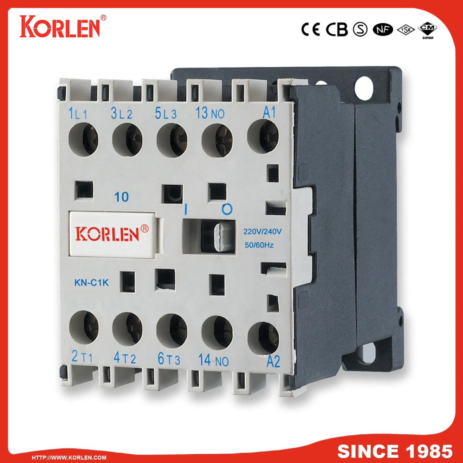 High Quality Magnetic AC Contactor Knc1 CB 80A