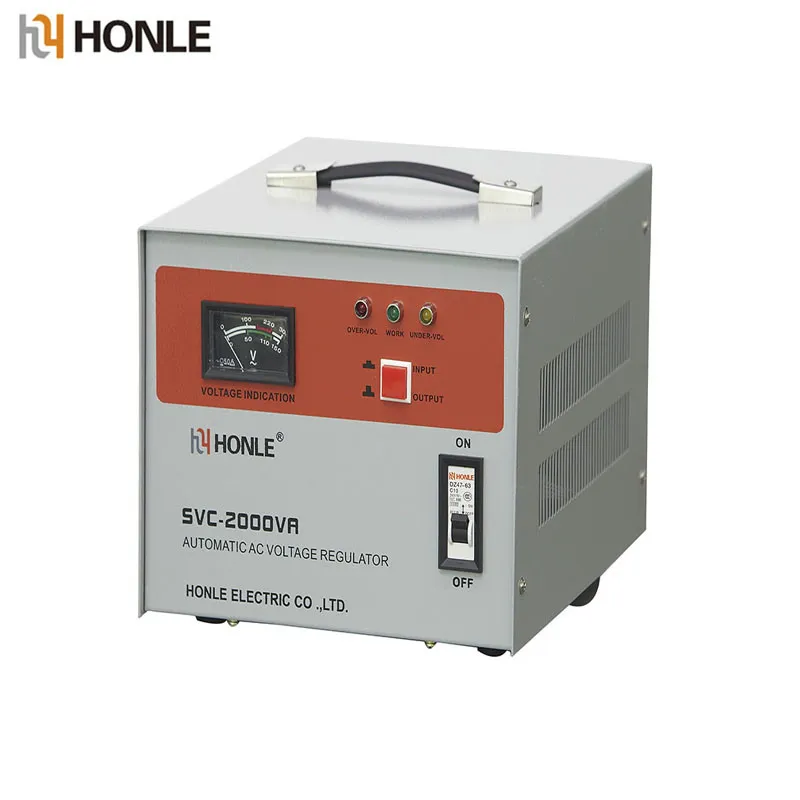 Honle SVC 8000va Single-Phase Full Automatic Voltage Stabilizer