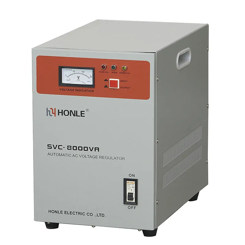 Honle SVC 8000va Single-Phase Full Automatic Voltage Stabilizer