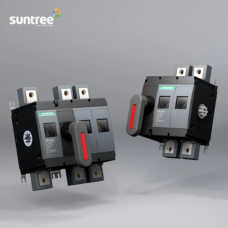 Hot Selling 250A 3p Load Isolator Break Switch/ Load Break Isolating Disconnect Switch CCC/CE High Voltage Disconnecting Switch Suntree Brand Indoor 1500V DC