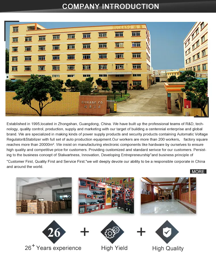 Household 1kw 220V AC Electronic Automatic Voltage Stabilizer