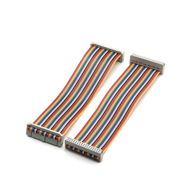 IDC 2.54 Flat Cable Rainbow Cable