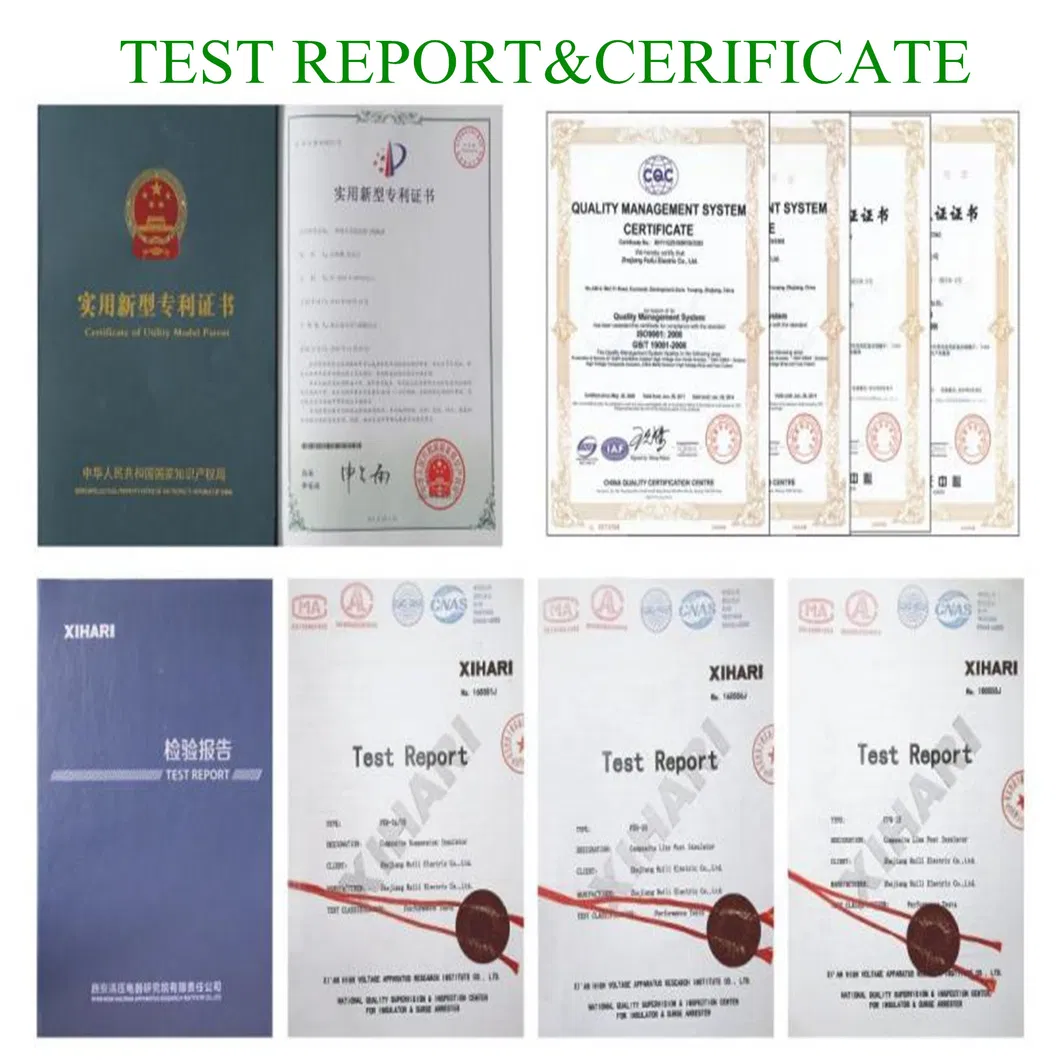 ISO9001+ ISO14001 Best Price and Quality 35kv Silicone Polymeric Pin Type Insulators