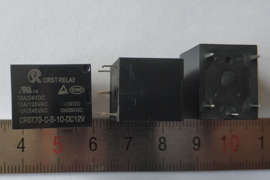 Jqc-3f 12V Relay 5 Pin 10A T73 Electronic DC Solid State Relay