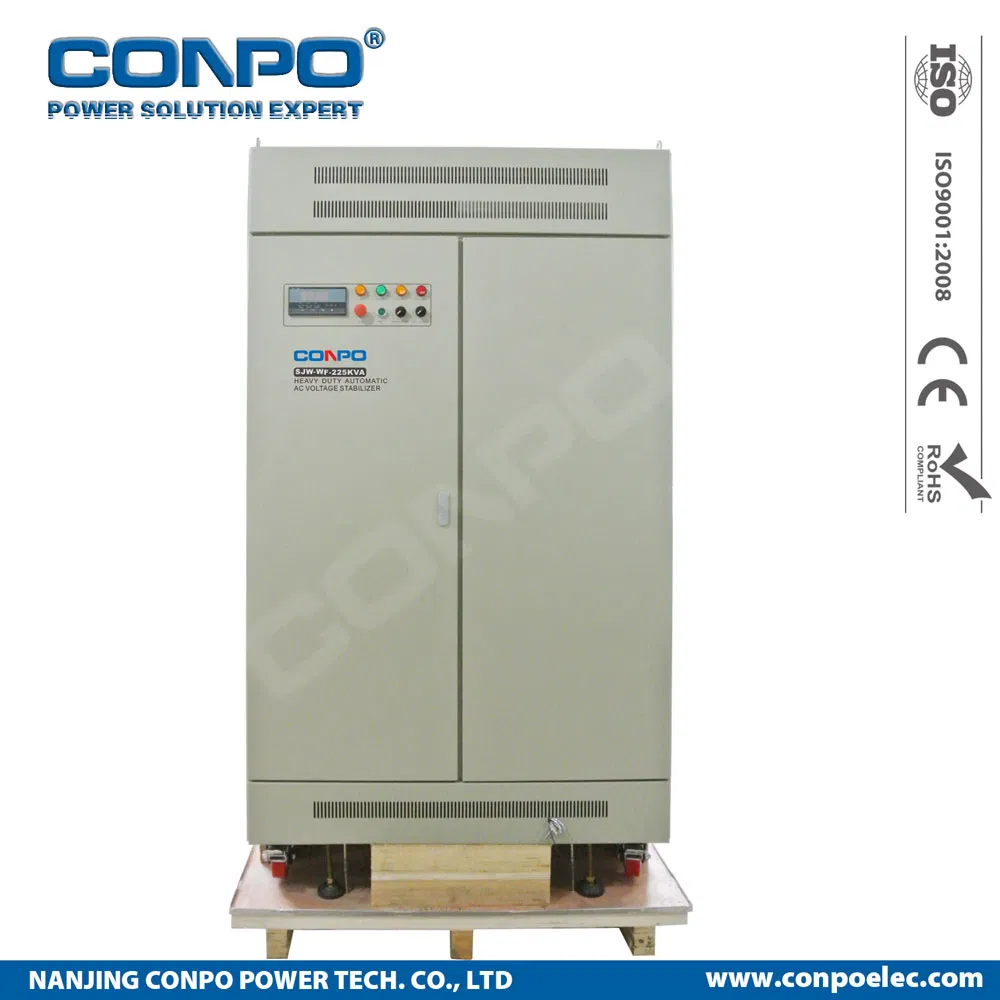 Jw-Wf- 225kVA 3phase Electronic Heavy Duty (SCR/IGBT/Thyistor) , Contactless Voltage Stabilizer/Regulator