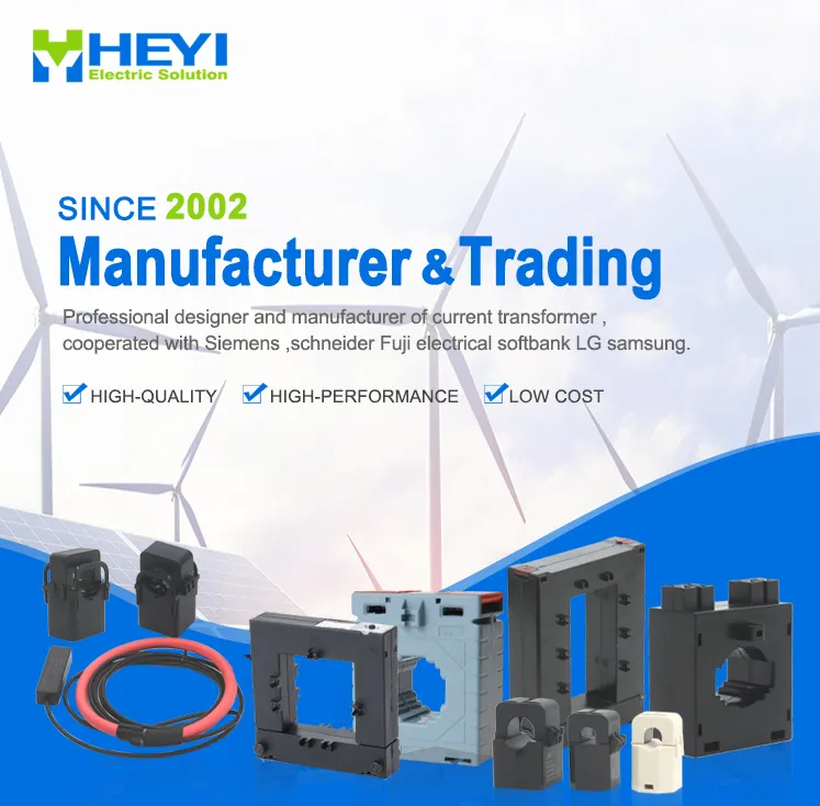 Kct-10 30A/60mA Cl: 0.5 UL1015AWG24 2c1meter/3meter to Clamp on Current Transformers