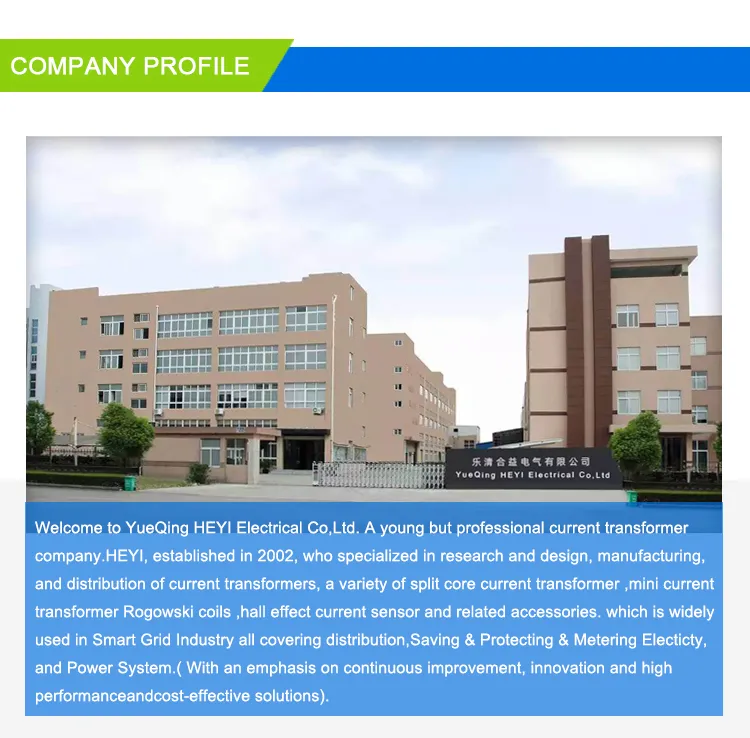 Kct-16 150A/1V Cl: 0.5 Heyi Asct Clamp on CT Rogowski Coil Split Core Current Transformers